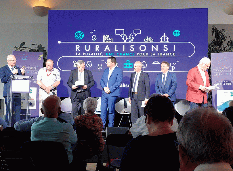 Dominique Marmier expose les propositions de Familles Rurales - Ruralisons 