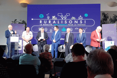 Dominique Marmier expose les propositions de Familles Rurales - Ruralisons 