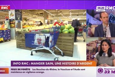 Nadia Ziane, directrice du département consommatrice à l’association Familles Rurales invitée sur le plateau d'RMC