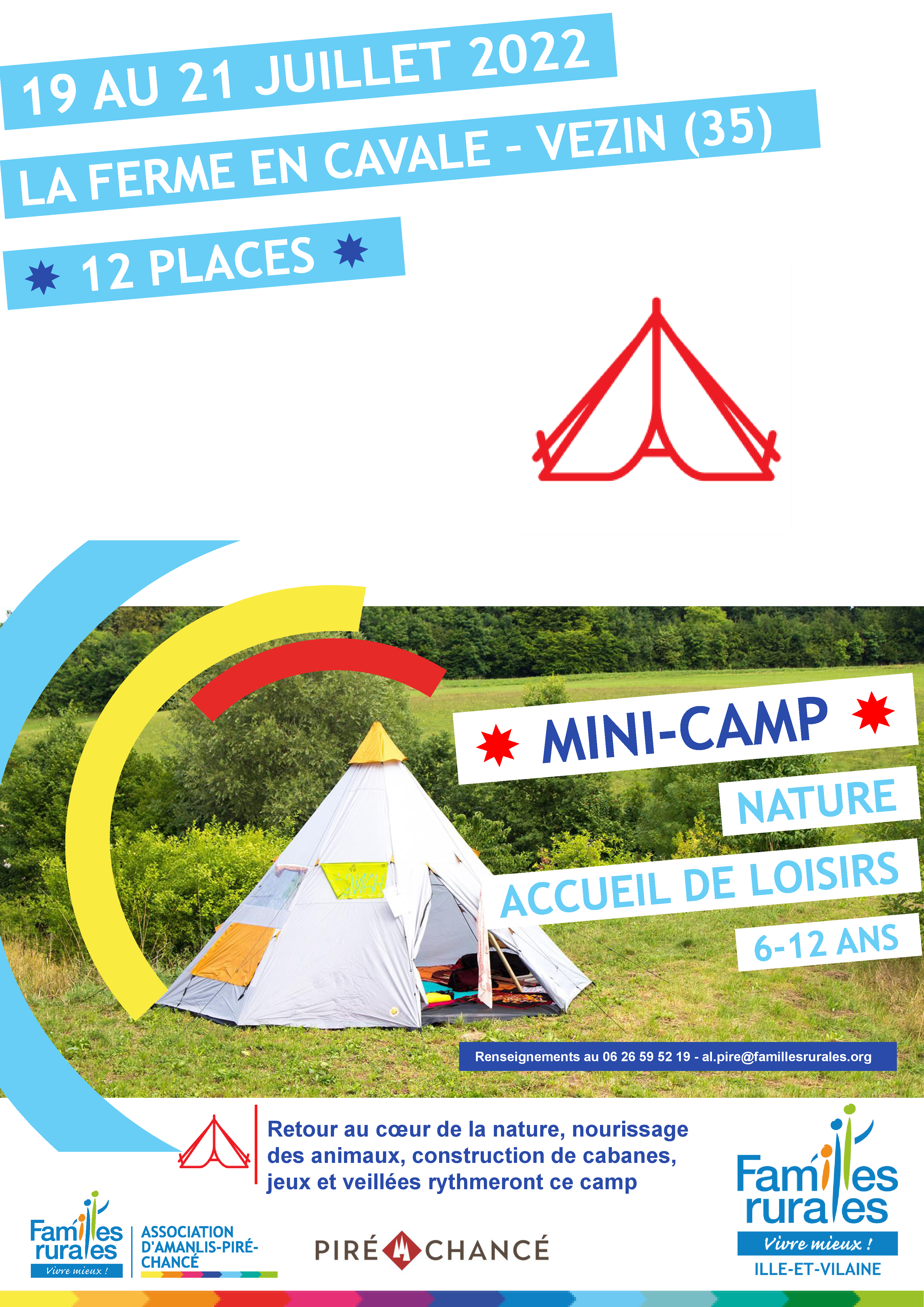 Mini-Camps 6-12 ans