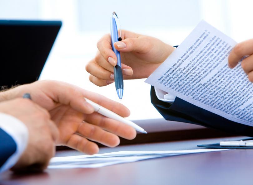 Signature de contrat