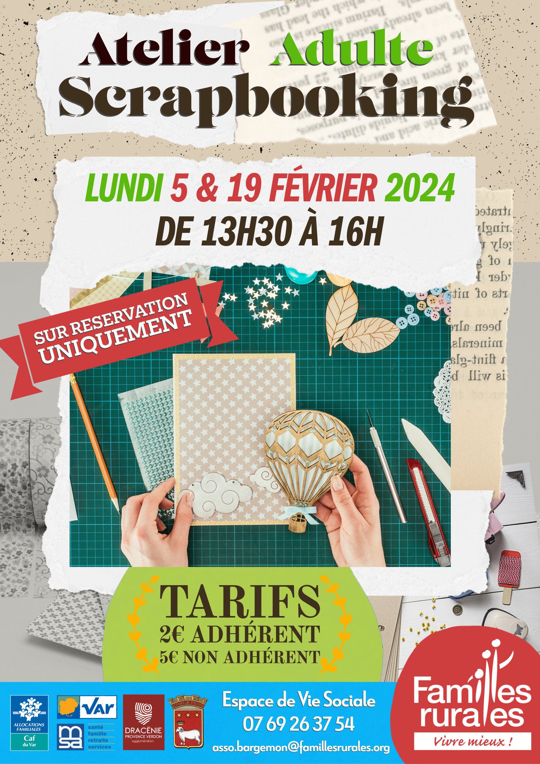 affiche scrapbooking