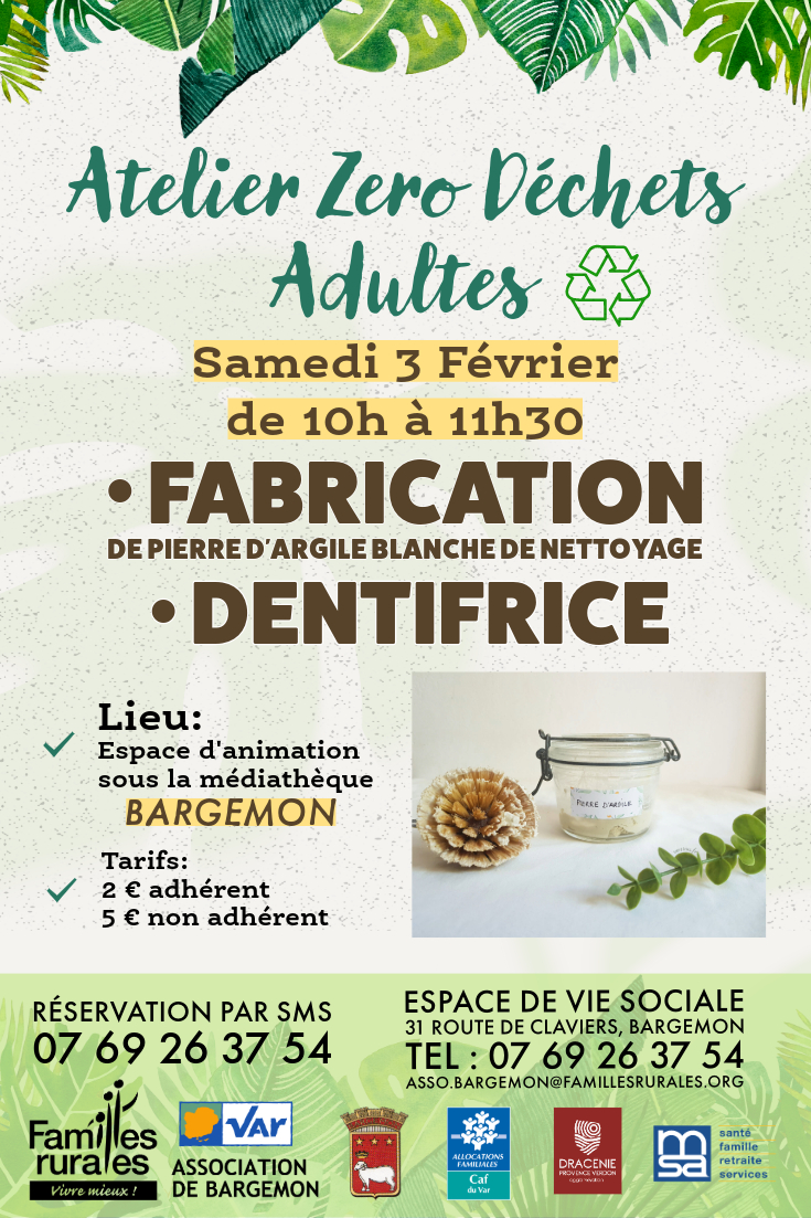 affiche zéro déchet