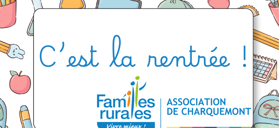 c'est la rentrée