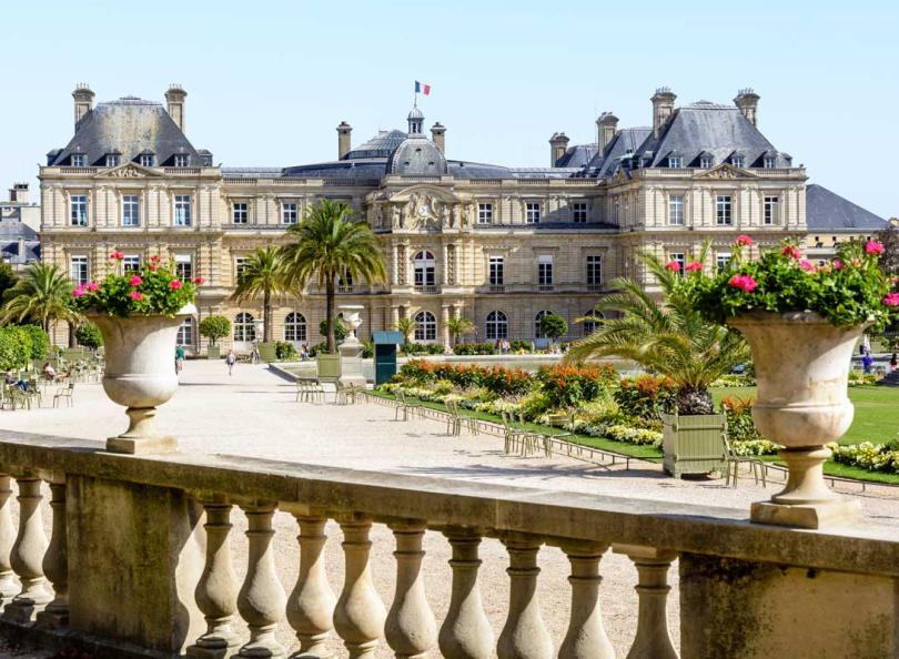 Sénat et jardin du luxembourg
