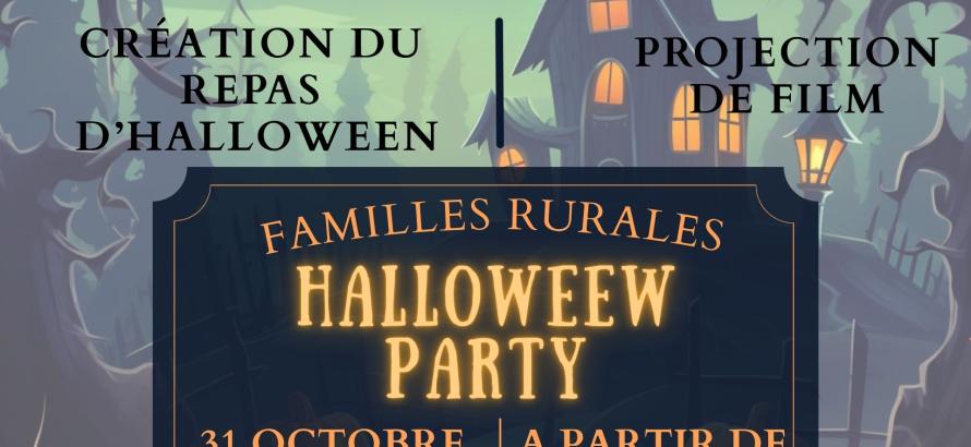 Affiche Soirée Halloween Spécial Ados le 31 Octobre ! 