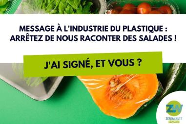 Signez la pétition ! Stop au suremballage