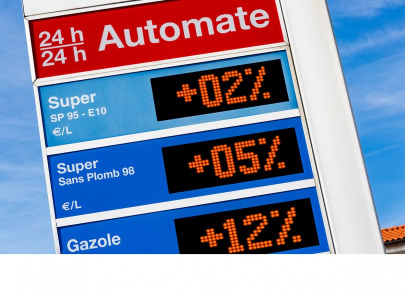 Hausse des prix de l'énergie