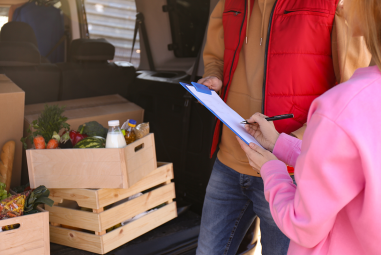 Livraison à domicile, drive en temps de Covid-19