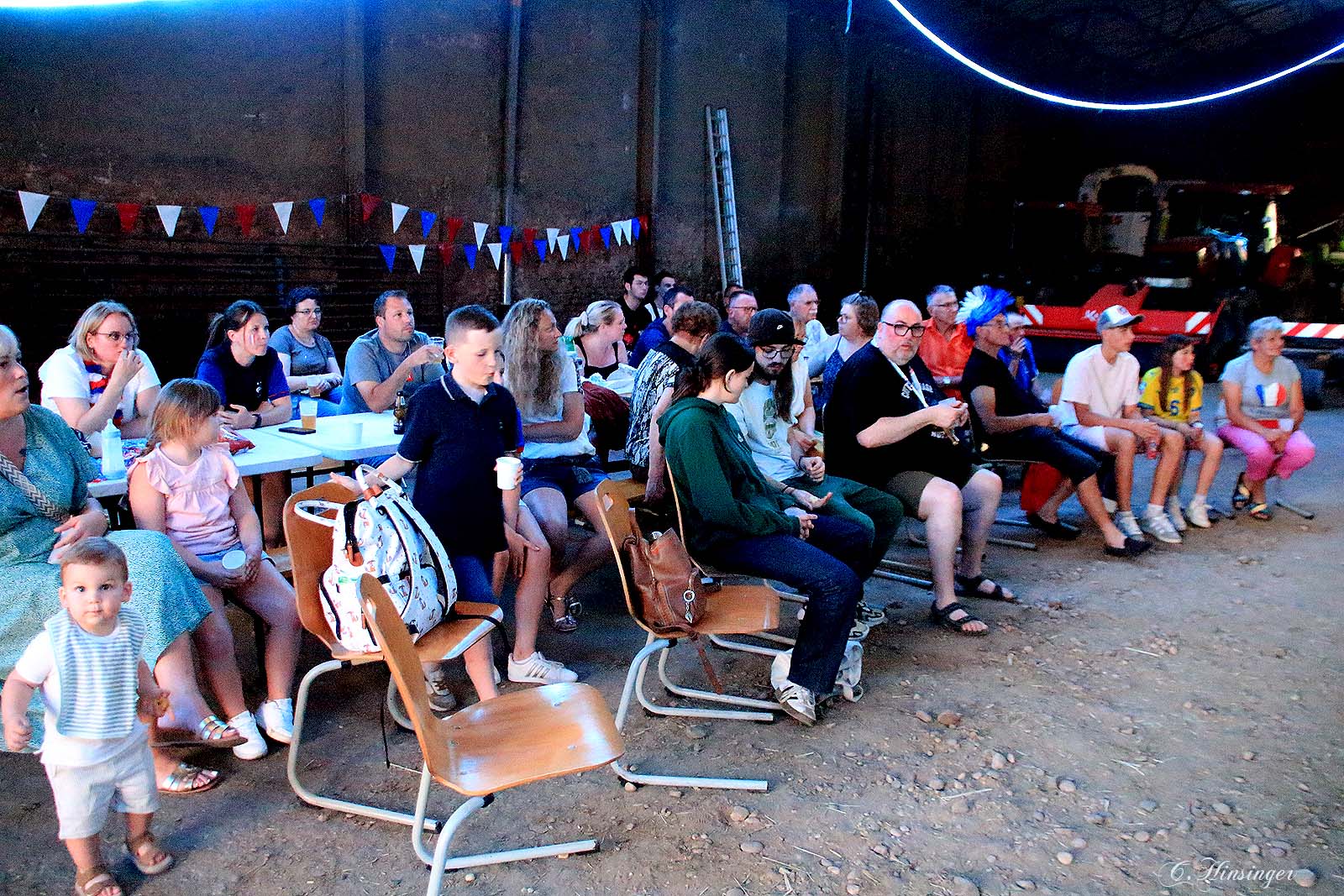 Les supporters à Magnières