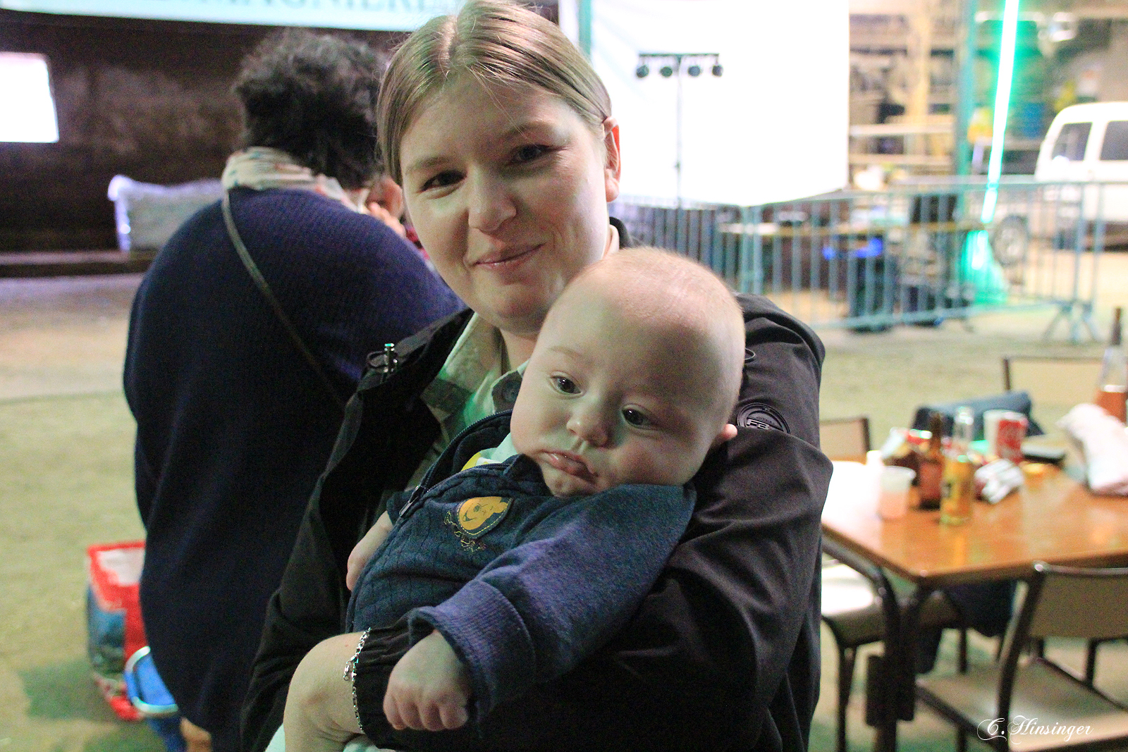 Le plus jeune des invités