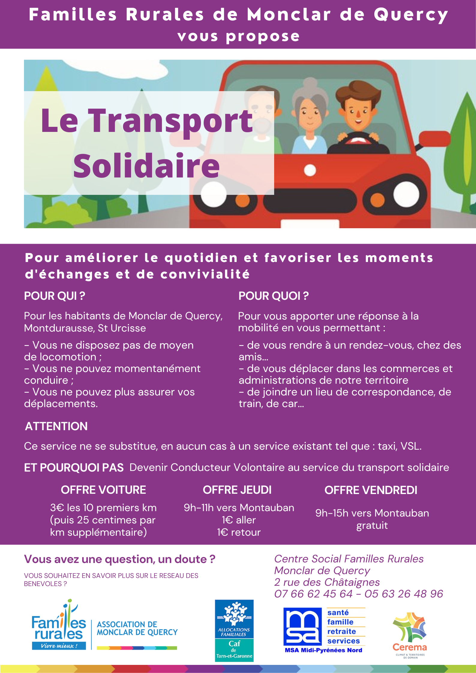 transport solidaire 2023