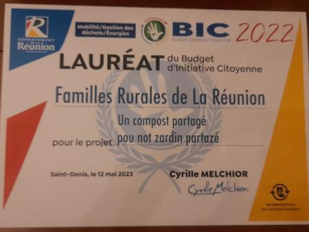 Prix  Familles Rurales BIC