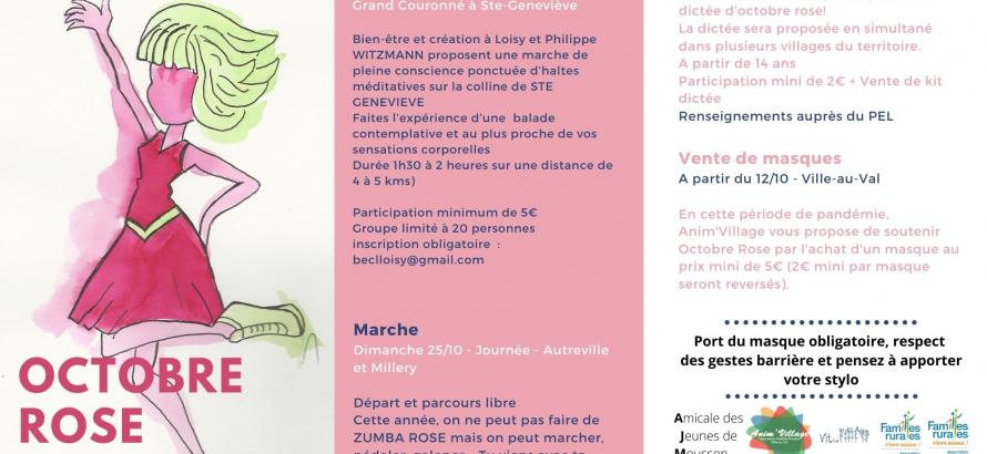 Programme Octobre Rose 2020