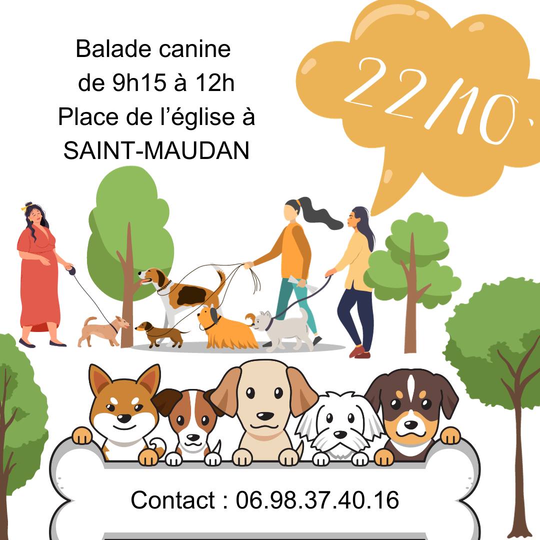 Balade canine 22 octobre 2023