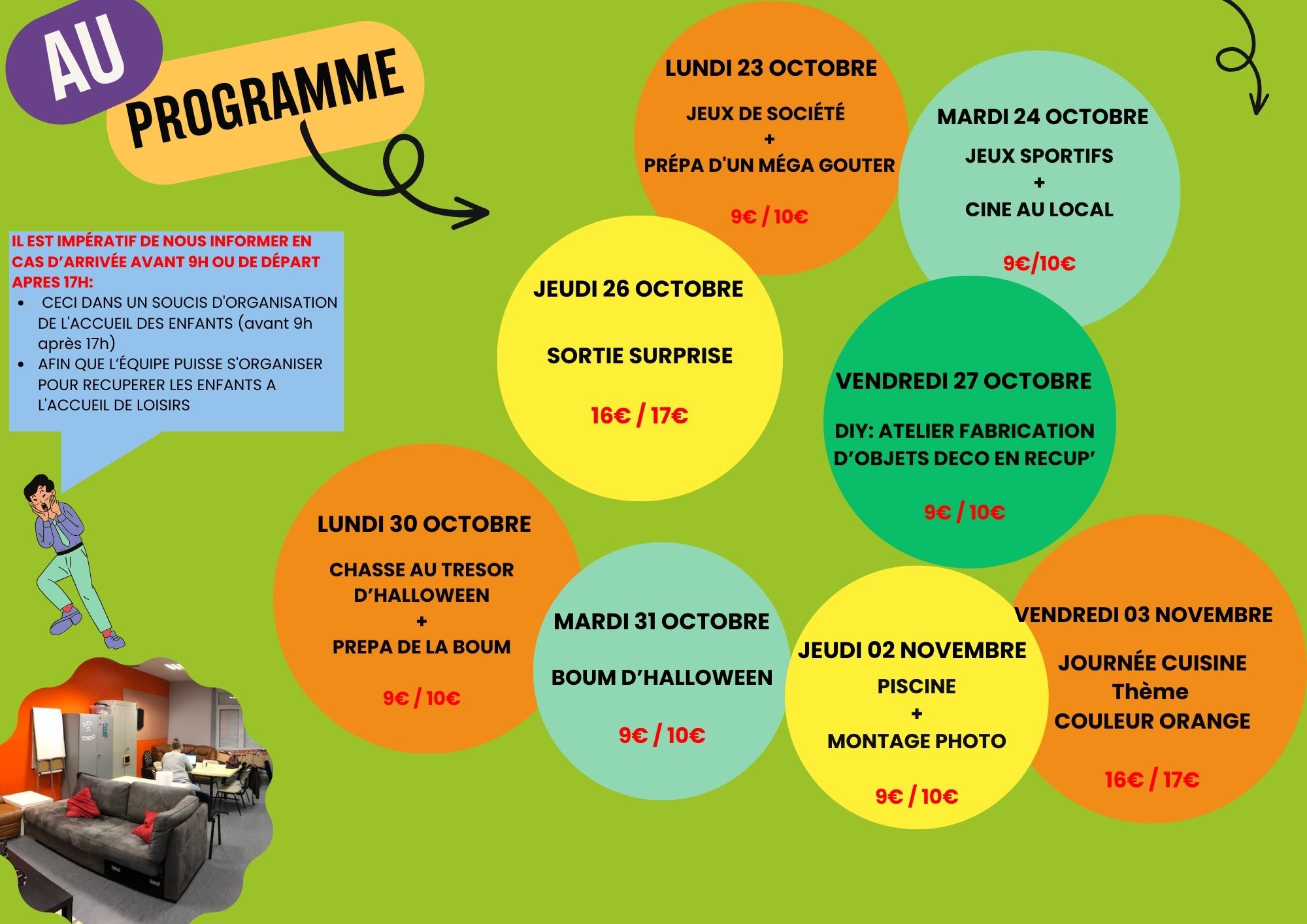 Passerelle Octobre 2023