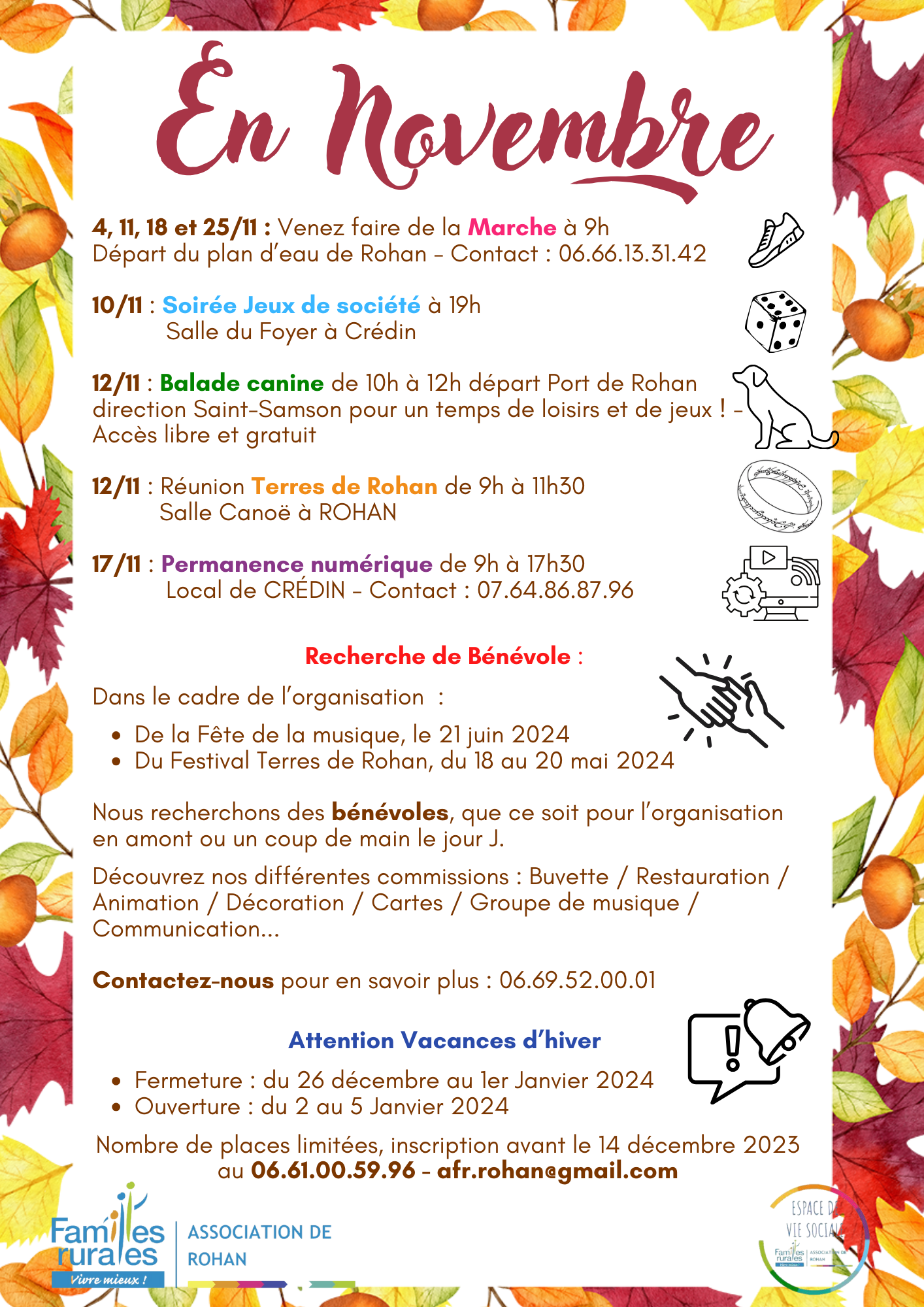 Programme Novembre 2023