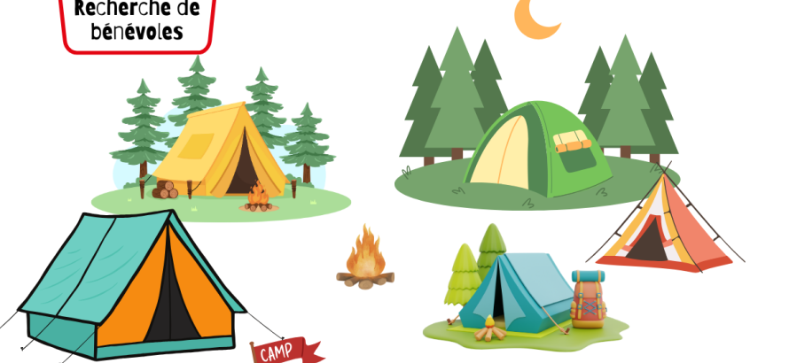 Bénévoles camps Paimpont