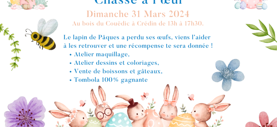 Chasse à l'œuf 2024