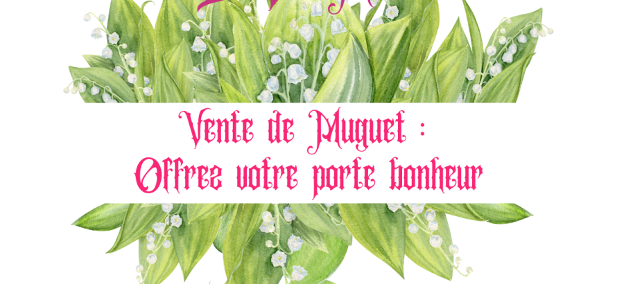 Vente de muguet