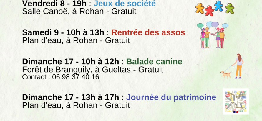 Programme EVS - Septembre 2023