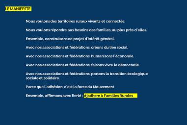 Manifeste pour l'adhésion