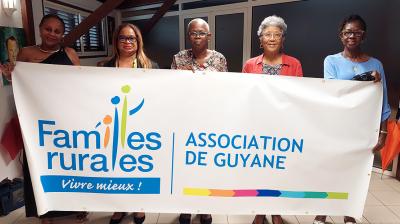 Quelques membres du Conseil d'Administration de l'association de Guyane