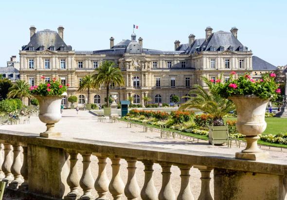 Sénat et jardin du luxembourg
