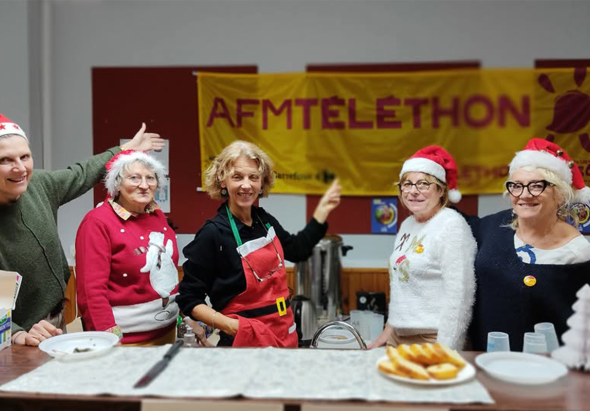 Association Hillon mobilisée pour le téléthon 2025