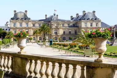 Sénat et jardin du luxembourg