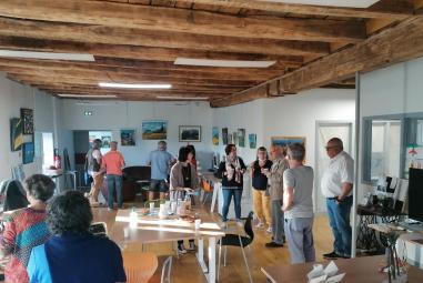 Tiers-lieu de Bellac : exposition 