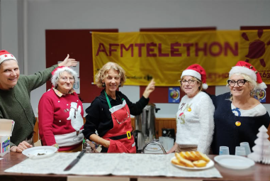 Association Hillon mobilisée pour le téléthon 2025