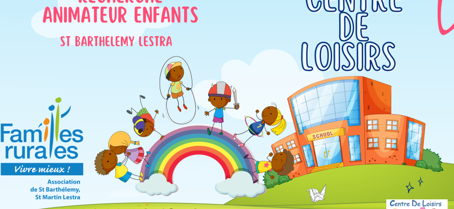 Recherche animateurs Bafa pour les futurs centre de loisirs