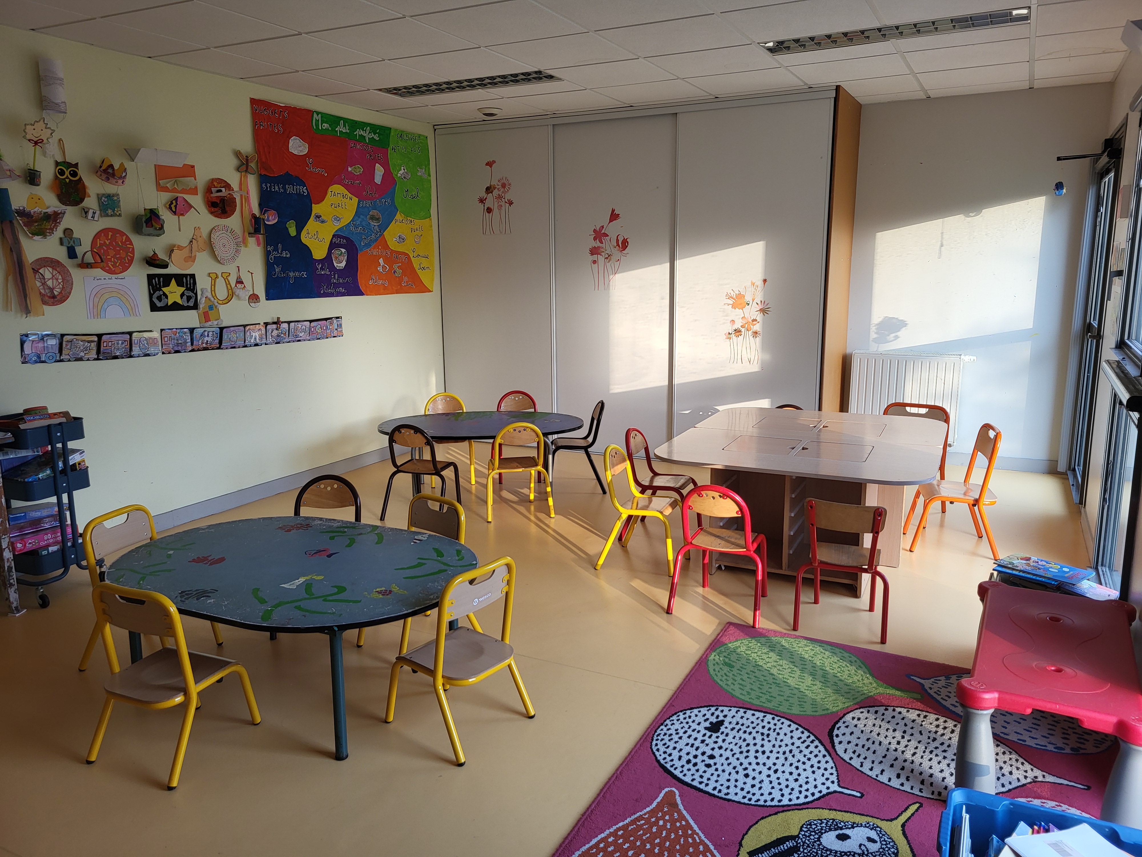 Salle d'activités des petits