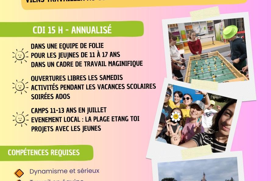 Le Color'Ado recrute !! 