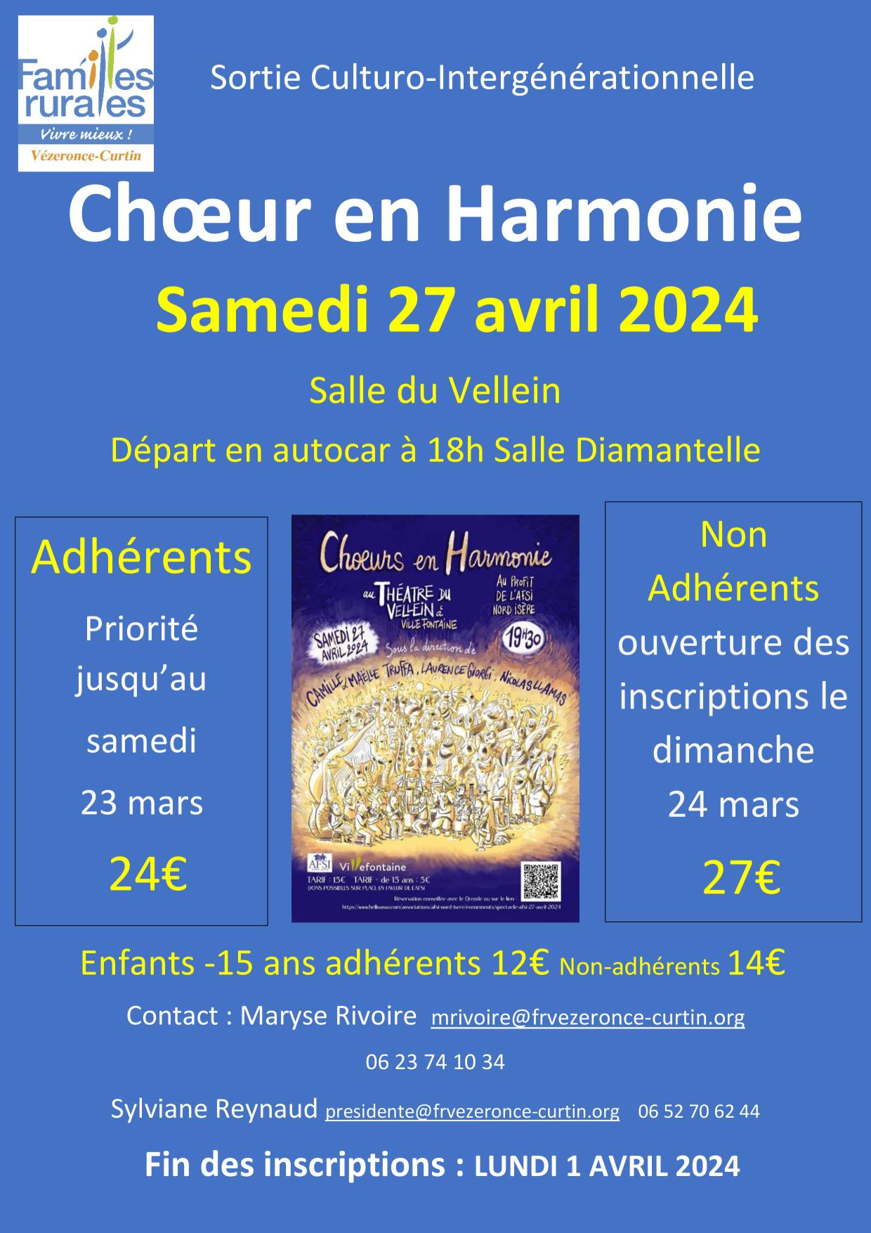 Choeurs en harmonie