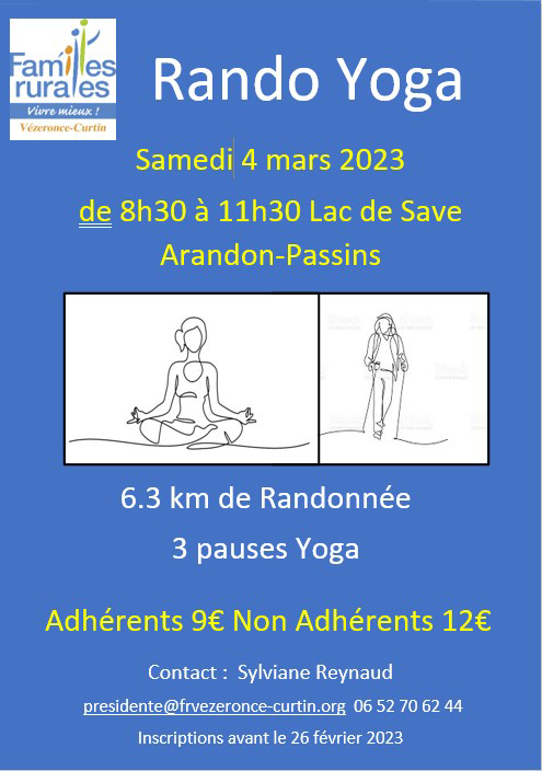 Rando Yoga 04/03/2023